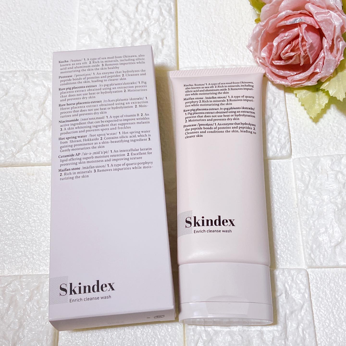 口コミ投稿：Skindex エンリッチクレンズ🌟洗顔・毛穴ケア・角質ケア・くすみケア・パックに加えて…