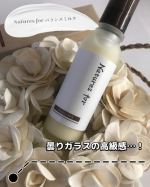 ネオナチュラルさんののNatures for バランスミルクその後！水や合成防腐剤を使用していないらしくすごく濃縮された高機能でした！バームみたいに、体温で伸びるようななめらかな感…のInstagram画像