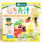 こども向けの青汁 すくすくノッポくん野菜と乳酸菌のチカラたっぷり！【こどもフルーツ青汁　黄色の恵み（１箱30包入り）】を試してみました！最近風邪を引いてて、変な咳したり、鼻水なかなか治らな…のInstagram画像
