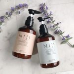 .新素材のナノファイバージェルを配合した「NIJIRHYTHMICシャンプー＆トリートメント」をご紹介しますー♩point① ナノファイバージェル傷んだキューティクルCMCを効果的に補修。…のInstagram画像