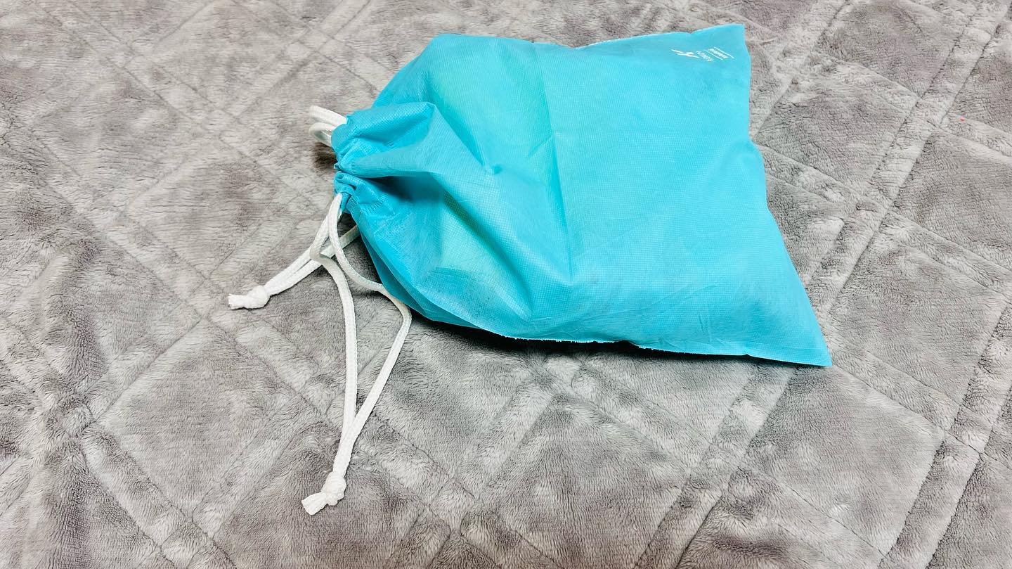 口コミ投稿：菌や埃から衣類などを守ってくれる、洗いにくい物の抗菌対策として最適なこの巾着👍▶︎…