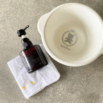沐浴setは #familiar 🛁ベビーソープは#ベルタベビーソープ よくみかけるのは泡タイプだけどこちらは無添加のクリームタイプのソープ。洗いあがりの保湿力も♡無添加はもちろん、界面活性…のInstagram画像