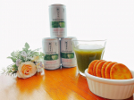 ⁡*サンスター(@kenkodojo)さんの「緑でサラナ」をお試し中！.8種類の青野菜に2種類の果物がブレンドされた特定保健用食品！.プシュッと缶を開けるだけでつぶ…のInstagram画像