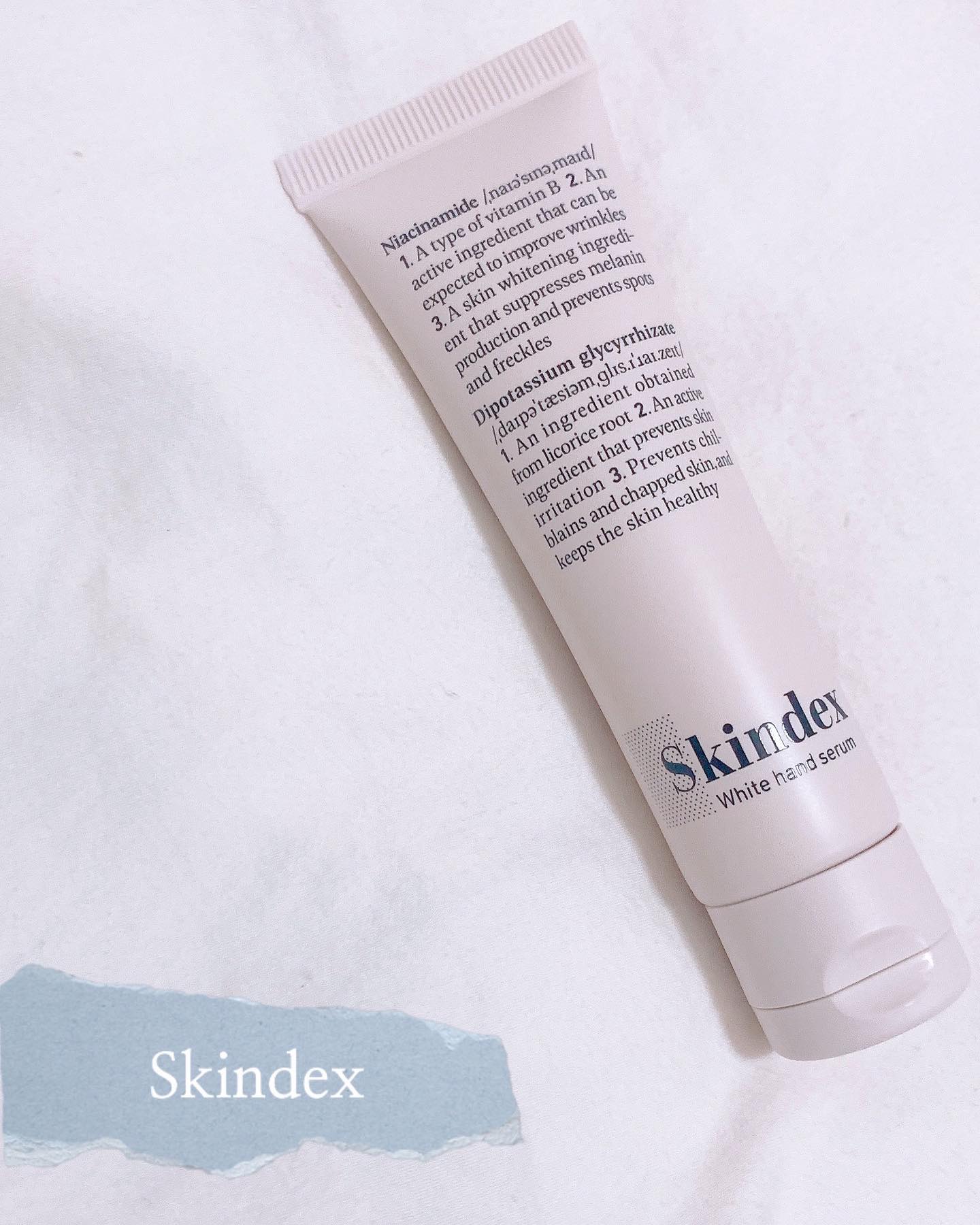 口コミ投稿：Skindexホワイトハンドセラム25g 5,980円ご提供いただきました🎶⠀🌹まるで手の美容液✋…