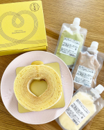 . .バームクーヘン＆とろけるくりーむ@hattendo_official ..クリームパンで有名なお店の八天堂💕大好きなバームクーヘンをまたモニターさせていただき…のInstagram画像