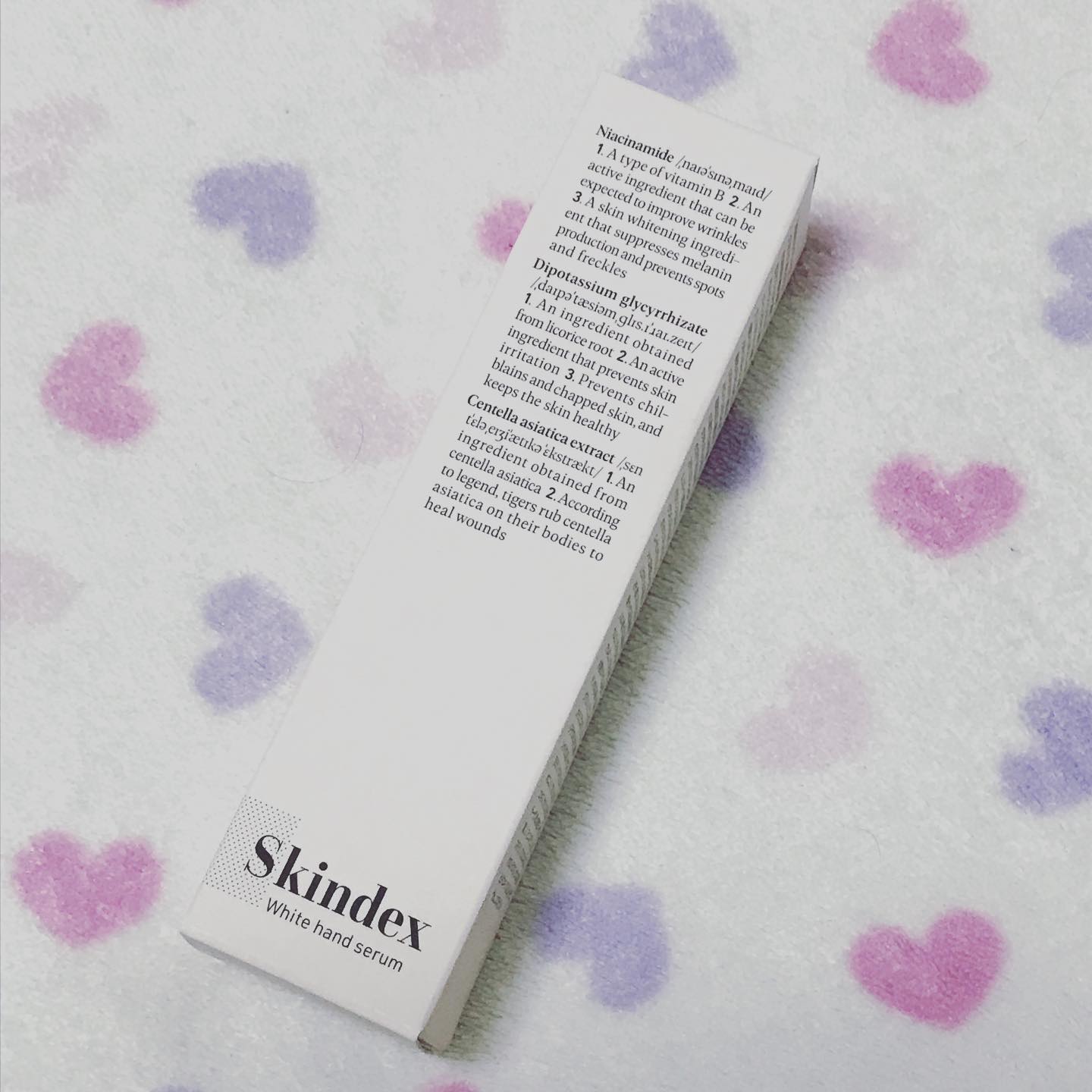 口コミ投稿：Skindex ホワイトハンドセラム💕「しわ改善」「美白」「抗炎症」をかなえる有効成分を…