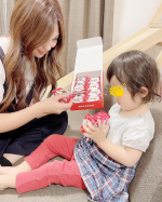オリジナルグリコ🍪ウェディングのときの写真でプレゼント用に作りました👰最初の１つは娘が食べました（笑）#江崎グリコ #グリコダイレクトショップ #ビスコ #スマイルビスコ #おいしくてつよく…のInstagram画像