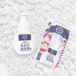 ᕱ⑅ᕱ.｡oO ( #skincare )⠀⠀˗ˏˋ メイクも落とせる米ぬか泡洗顔 ˎˊ˗⠀クリームのような肌あたりの良いミルキー泡でやさしくマッサージするように洗い、メイクもくすみもオ…のInstagram画像