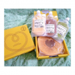 ⁡バームクーヘン😋❤⁡⁡冷凍だけど、解凍したらやわらかくて良かった〜✨⁡⁡クリームでトッピングしてもかわいいね🎶⁡#八天堂 #hattendo #八天堂オンラインショップ #バームクーヘン…のInstagram画像