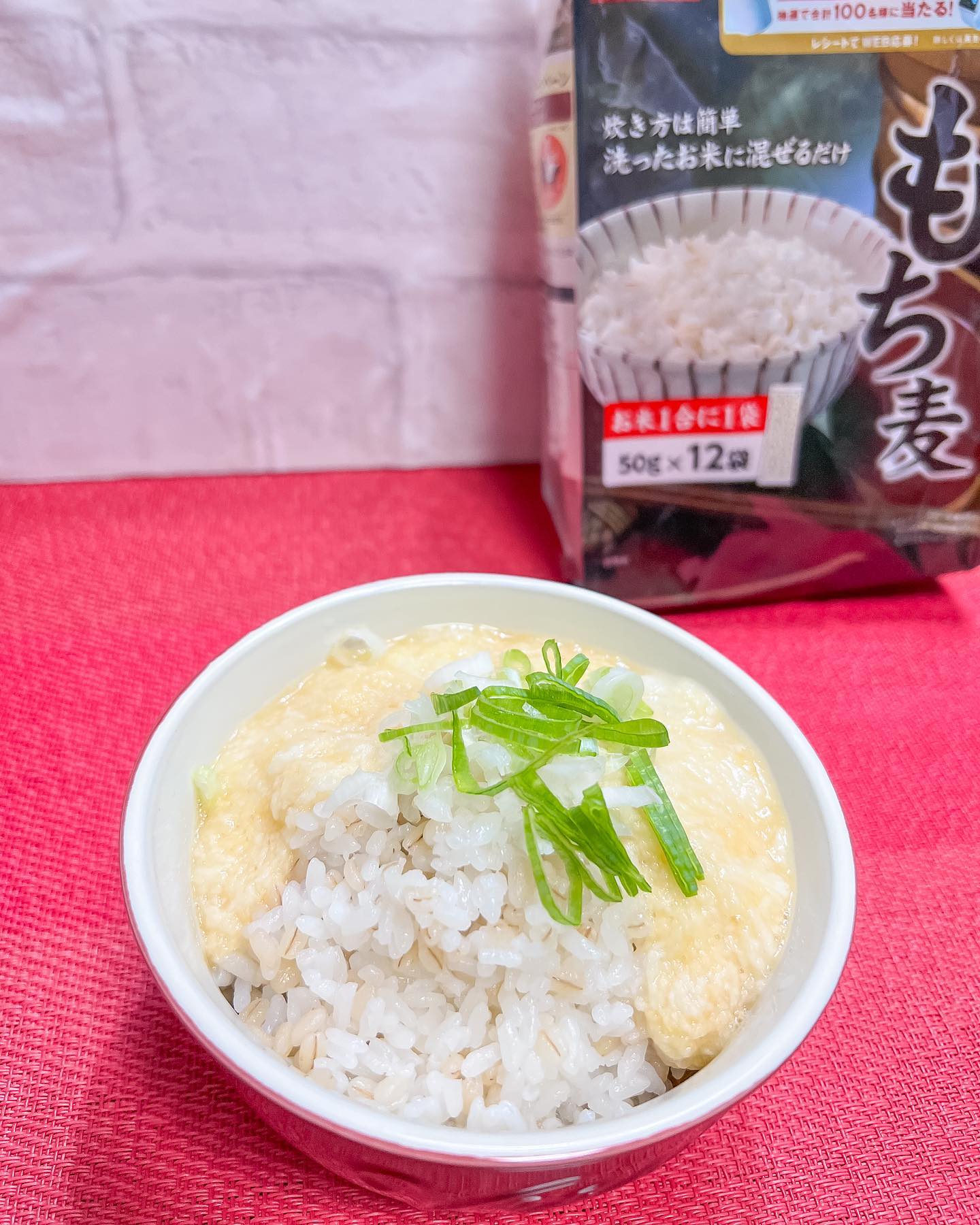 口コミ投稿：♥️6/16は麦とろの日❤️北海道産の立派なとろろを、はくばく様の美味しいもち麦に掛け…