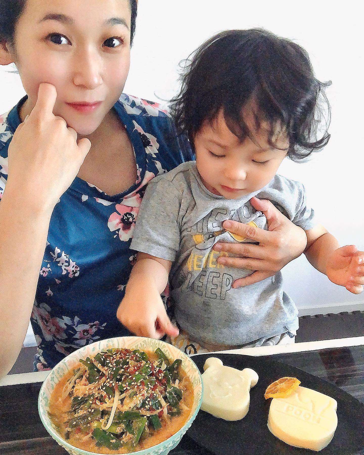 口コミ投稿：Lunch is authentic garlic chives spicy noodles🍜🌶Delicious with carefully select…
