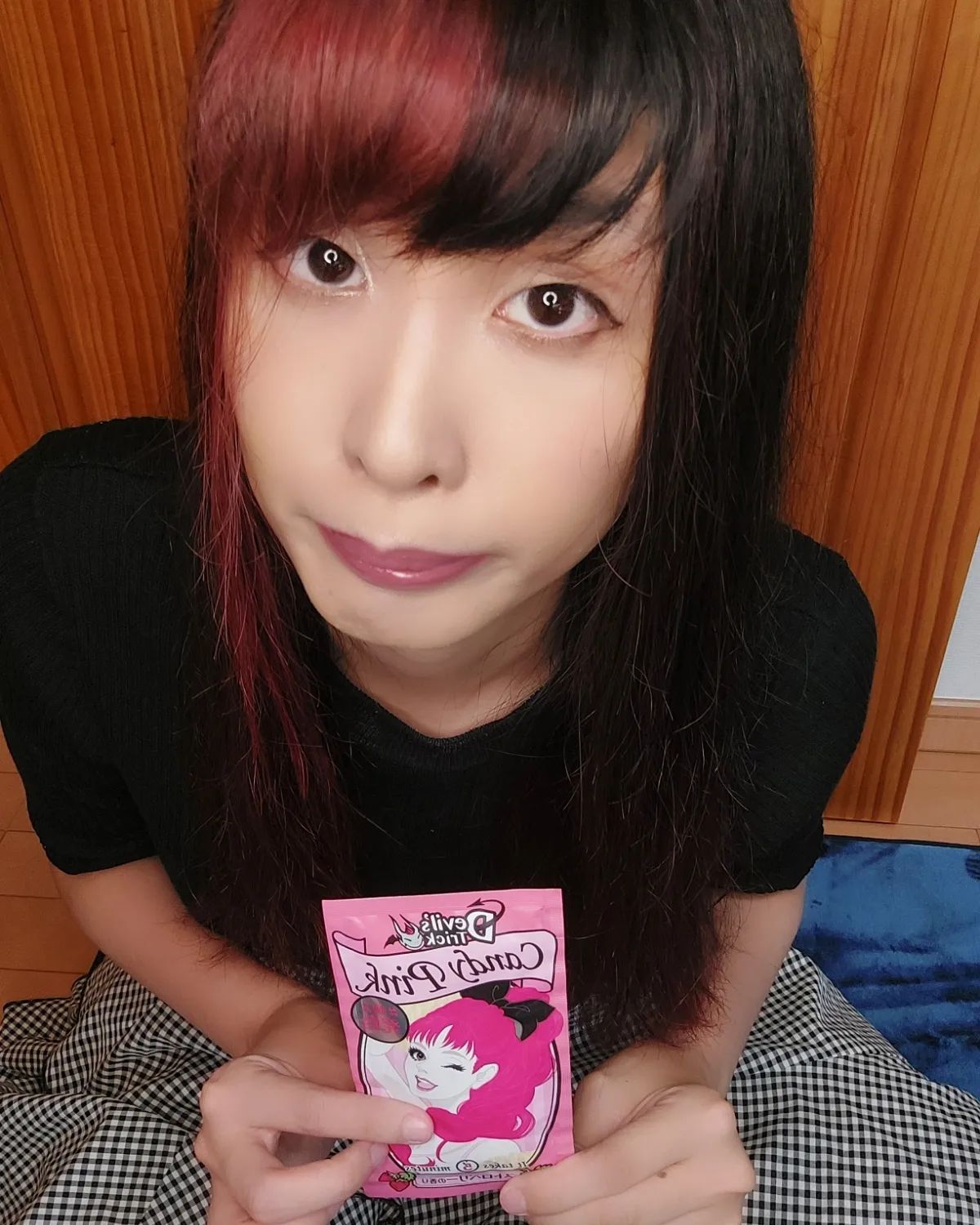 口コミ投稿：一週間だけの1weekカラートリートメントを使ってみました。#デビルズトリック 大好き…