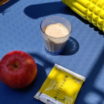 発酵テクノロジーから生まれたプロテイン🍌きな粉バナナ味❤️運動の後のプロテイン補給にぴったりです❤️冷やして飲むと飲みやすいかも✨#ISDG #医食同源ドットコム #次世代プロ…のInstagram画像