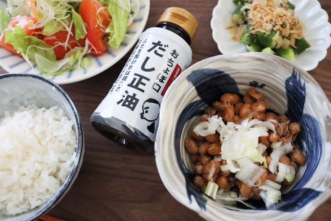 口コミ投稿：♡本日7月10日は…納豆の日🥢納豆にピッタリな、正田醤油 おちょぼ口 だし醤油をお試し…