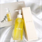 KINS　　CLEANSING OIL✨KINSさんの商品最近よく見る💖こちらは発酵エキス成分で肌の潤いを守りながら落とす、クレンジングオイルなんだって🥺ダブル洗顔不要だか…のInstagram画像