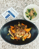 玄米酵素ハイ・ゲンキ ビフィズスをいつもの食事にプラスしてみました♡ふりかけのようにいつもの食事にかけるだけで玄米酵素ハイ・ゲンキ ビフィズスを取り入れられるところが気にいっています！香ばしいの…のInstagram画像