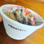 ビフィズス菌・発酵性食物繊維・オリゴ糖・マグネシウム・ビタミンB群などスッキリに役立つ栄養素が一度にとれる玄米サプリ、玄米酵素ハイ・ゲンキビフィズスを苺あずき練乳のカキ氷にトッピング🍓玄米酵素なの…のInstagram画像