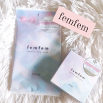 株式会社アスティさんの✨フェムフェムシリーズ 石けん&ふき取りシート✨パッケージからも手に取ってしまいそうな可愛らしい雰囲気の2セット♫こちらはデリケートゾーンをケアする石…のInstagram画像