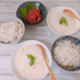 「もち麦とろろご飯」の画像（1枚目）