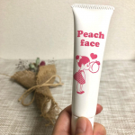 🐨🍀キレイShop 様の『Peach face（ピーチ・フェイス）』 をお試しさせて頂きました🍑😘「顔の専用」の産毛ケアジェルクリームなんです✨✨産毛は剃る🪒ことでしか…のInstagram画像