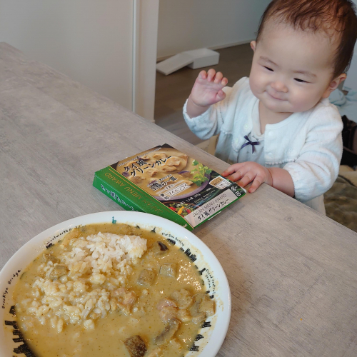 もち麦カレー(*^_^*)の画像（1枚目）