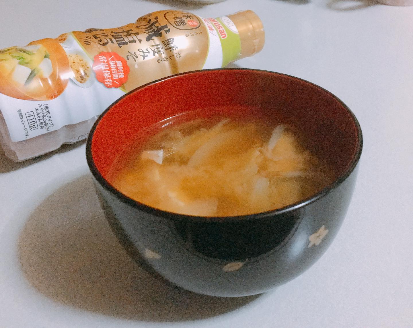 口コミ投稿：【だし香る鮮度みそ 減塩あわせ】美味しさキープの鮮度ボトルは90日間常温保存オッケ…