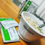 玄米を麹菌で発酵させた食品『玄米酵素』玄米酵素は、ミネラルやビタミン類が豊富な玄米と玄米胚芽・表皮を、日本の国金である麹菌で発酵させた食品だそうです🍀食物繊維たっぷりで、ビタミンB群やアミノ…のInstagram画像