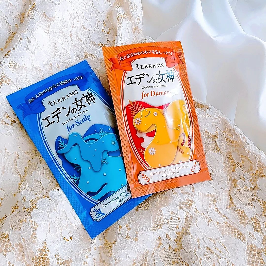 口コミ投稿：❁テラムス エデン女神シャンプー・トリートメント・ヘアマスクがこれ1つで完了！！1…