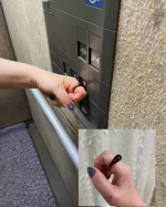 このおしゃれなリングの秘密は？😁😁⁡非接触リング、タッチリンです。⁡エレベーターのボタンや自販機のボタン押す時、なんかちょっと気になりますよね。だからといって、毎回消毒しな…のInstagram画像