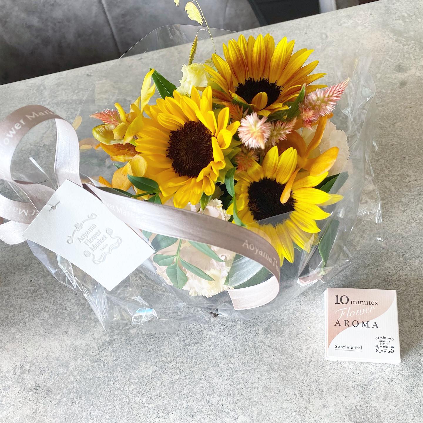 口コミ投稿：元気が出るビタミンカラー🌻やっぱりお花はいいね。@aoyamaflowermarket のAROMAのお…