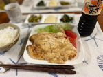 𓌈𓎩台湾屋台の人気メニュービッグサイズの鶏の唐揚げ大鶏排（ダージーパイ）主人の病気は揚げ物はNG揚げたように見えるこういう料理を出すと凄く喜んでくれます。鶏むね肉１枚を縦半分に切り分け…のInstagram画像