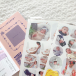 .　母子手帳の開いてすぐのとこにあるページに貼る用の写真シールを注文𓆑✩　　かほぴの時も使って良かったのよね〜♡　　昨日のお昼に注文したのにもう今日届い…のInstagram画像