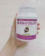 有限会社ルーティさんのお子様の成長サプリの決定版「カルシウムグミFe」のグレープ味を🍇こども達にたべてもらいました＾＾！私にもうれしい鉄分配合！５歳から１７歳のお子様で伸び盛りの子供におすす…のInstagram画像