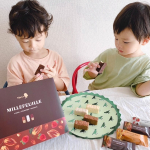 ❁⃘@marychocolate.jp ミルフィーユがリニューアルしたと聞いたので 早速😋🍫💖・その名も『チョコレートが美味しいミルフィーユ』✨️・ミルクチョコレートクリーム×…のInstagram画像