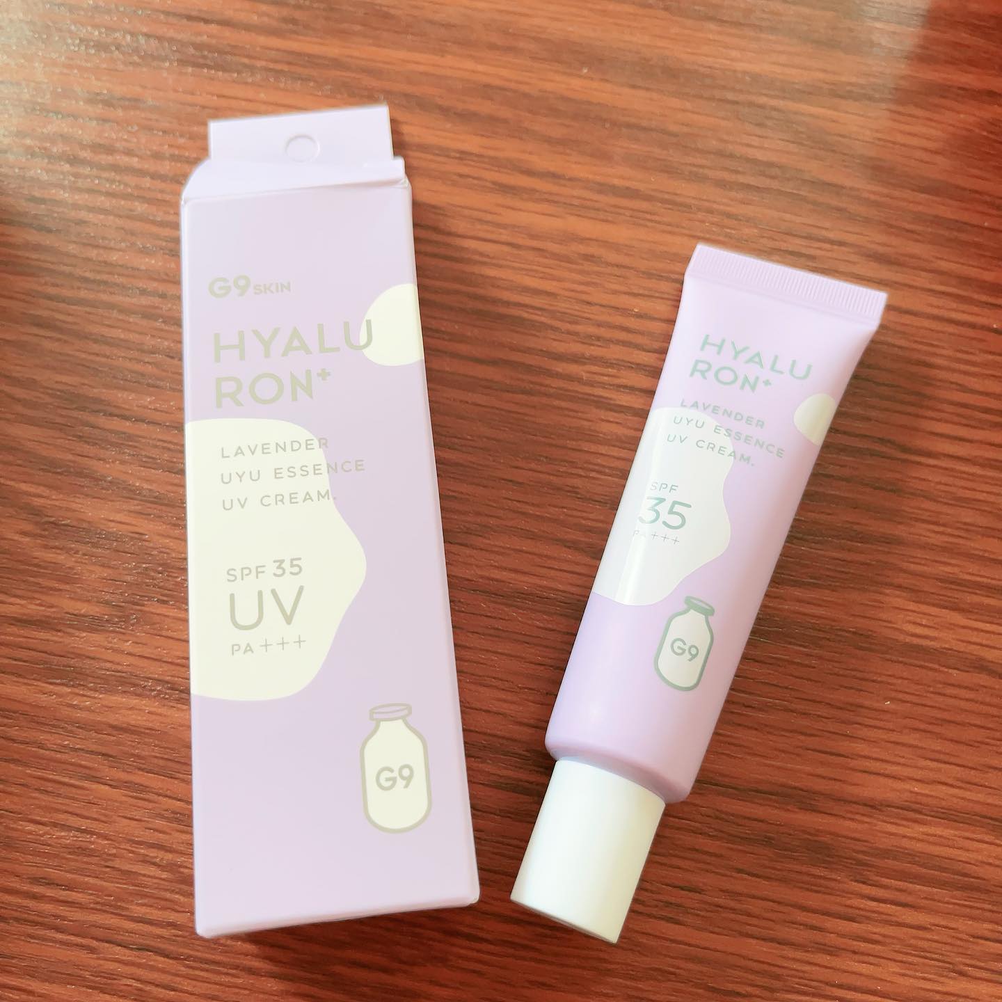 口コミ投稿：G9 UYU ESSENCE UV CREAM.韓国発G9シリーズのコンセプト成分である「UYU（乳タンパク…