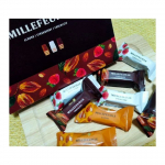 ⁡ミルフィーユお菓子大好き😋💕⁡⁡北海道のお菓子でいうと、美冬が好きすぎるのです...🍀*゜⁡⁡いちごとかブルーベリーも好きだけど、ノーマルなチョコレートが1番かも🍫🎶⁡#メリーチョコレー…のInstagram画像
