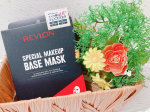 REVLONのメイクアップ発想のシートマスク『SPECIAL MAKEUP BASE MASK』１箱（1枚入(28ml)ｘ5袋)特別な日の朝は、いつもよりもメイクが映えるお肌に整えたい！そん…のInstagram画像