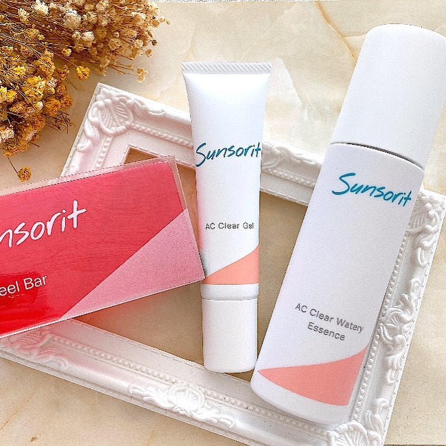 口コミ投稿：︎・Sunsoritの化粧水、美容液、石鹸の3点セットをお試し、・ACクリアウォータリーエ…