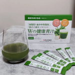 ＊⁡⁡⁡⁡⁡⁡⁡新日本製薬さまの⁡⁡Wの健康青汁で毎日を健康に。⁡⁡⁡⁡最近、青汁を飲み始めました😊⁡⁡⁡100ccのお水に溶かすだけで⁡⁡⁡抹茶風味の青汁が出来上…のInstagram画像
