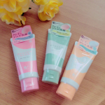 ...♥ロゼット株式会社MEGURIM ジェル洗顔黄色いパッケージの⭐MEGURIM RELAX白泥と和漢植物エキスを配合したジェル洗顔で、マッサージし…のInstagram画像