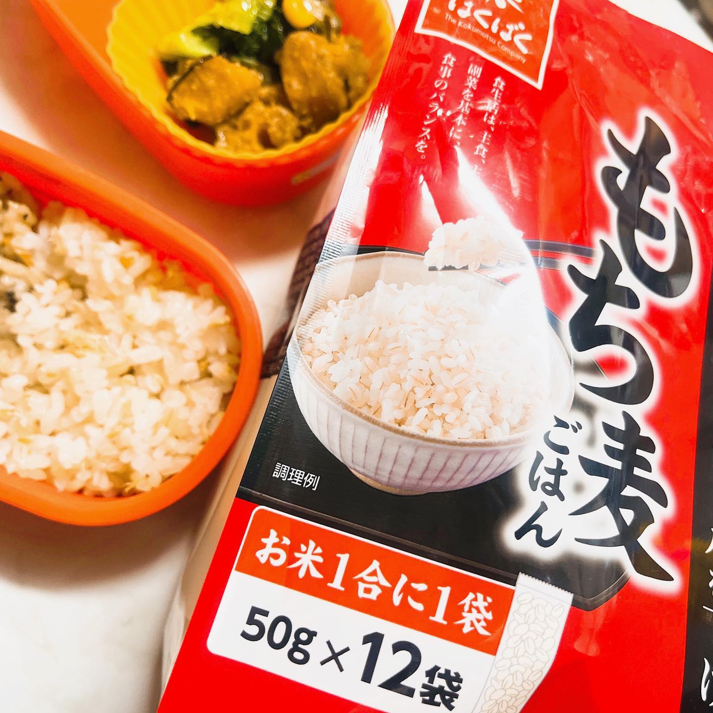 口コミ投稿：機能性もち麦ごはんお試しさせていただきました✨機能性もち麦には「大麦β-グルカン」…