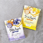 .☑︎ うるんとぷん　オイルインバスパウダー　すみれブーケ　マルメロハニー　　入浴剤💕　　「カラダまるごとオイルエステ」どちらもサッと溶けてステキな香り…のInstagram画像