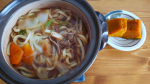 作り置きのかぼちゃの煮物を添えて。そのまま火にかけるだけで、簡単に作ることができて、テレワーク中のランチにぴったりでした。おいしくいただきました♪#PR #キンレイ #キンレイのある食卓 #お外で…のInstagram画像