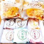 *⁡⁡八天堂くりーむパン・広島メロンパン詰合せセットが届きました😆💕もうとっても楽しみにしていたんです!!⁡⁡クリームパンはクリームたっぷりで種類も豊富だから嬉しいし全く飽…のInstagram画像