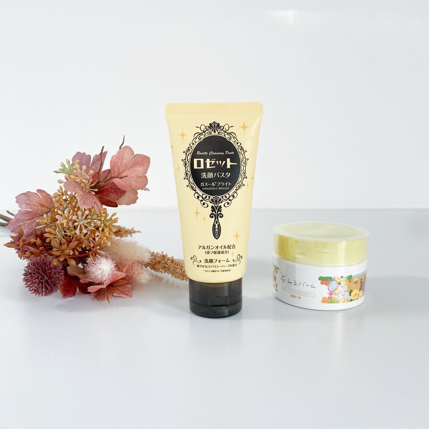 口コミ投稿：⁡⁡大好きな @rosette.official のクレンジングバームと洗顔💛⁡これはね、W使いしてほ…