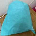acchum271バッグの収納に使ってみました。そのまま置いていると、汚れてしまうことがあるので便利です。抗菌・防カビ効果もあって嬉しいです！#PR #株式会社KAWAGUCHI #巾…のInstagram画像