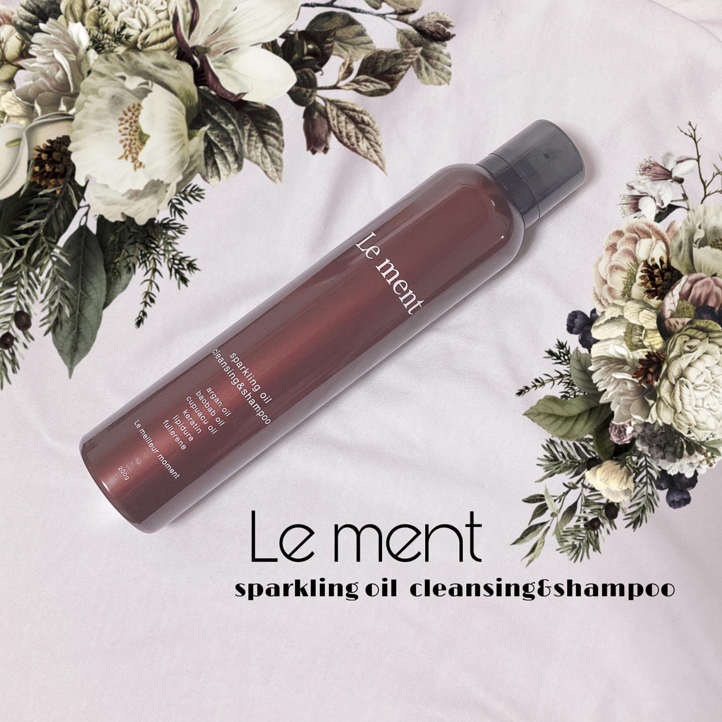 口コミ投稿：🌹.ルメントのスパークリングオイルクレンジング＆シャンプーを使ってみました✨.3日に…