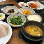 🇰🇷🌶️🍖韓国へ帰省した時にバスターミナルの近くで食べたポッサム屋さん♡全部美味しかったΨ( 'ч'♡ )︎︎☁𓂃𓈒𓏸 #韓国旅行  #韓国帰省  #韓国料理  #…のInstagram画像