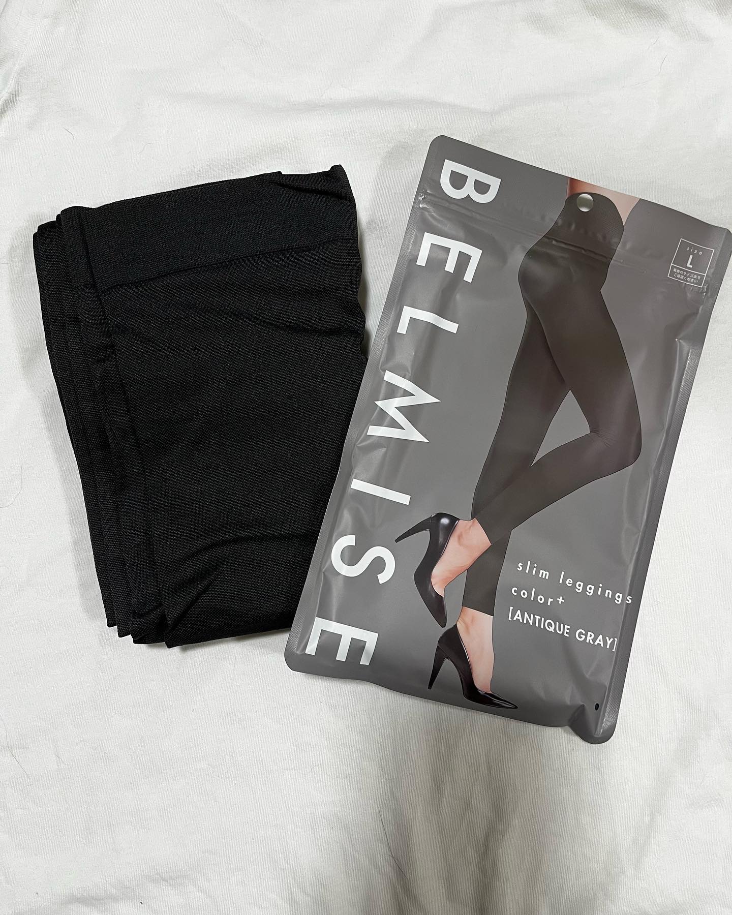 口コミ投稿：『BELMISE』ベルミスslim leggings color +韓国で話題のバニトレから発送を得た、BEL…