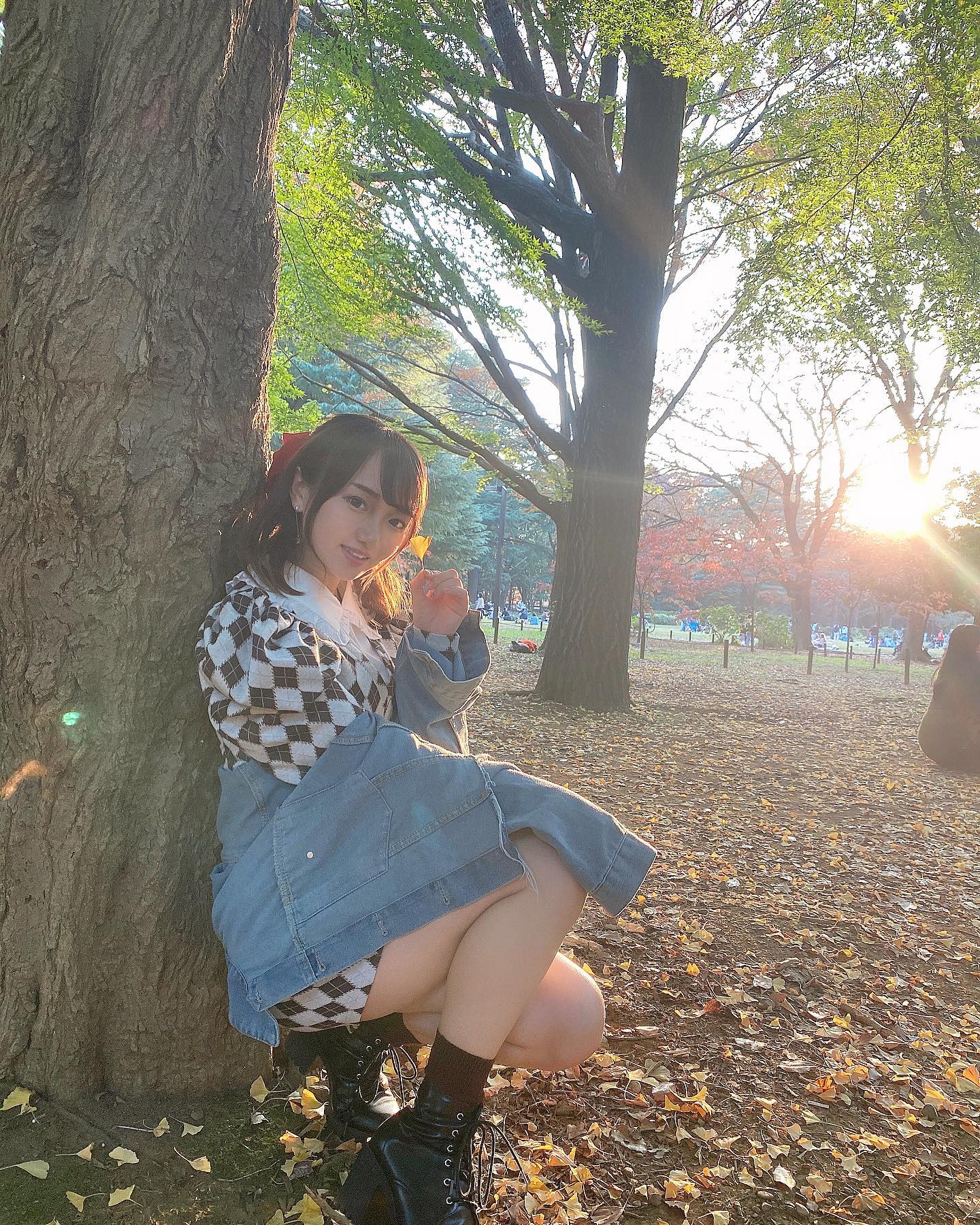 口コミ投稿：もう秋だね🍁・・この間代々木公園の紅葉を見に行ってきたよ〜🥰🍁大好きな金木犀の香り…